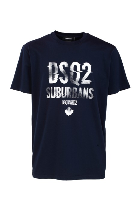 Shop DSQUARED2 Saldi T-shirt: DSQUARED2 t-shirt in cotone.
Girocollo.
Maniche corte.
Stampa lettering sul fronte.
Composizione: 100% Cotone.
Fabbricato in Portogallo.. S74GD1219 D20014-478